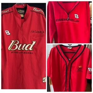 Budweiser Dale Earnhardt Jr NASCAR Apparel Bundle 3 piece Men’s XL